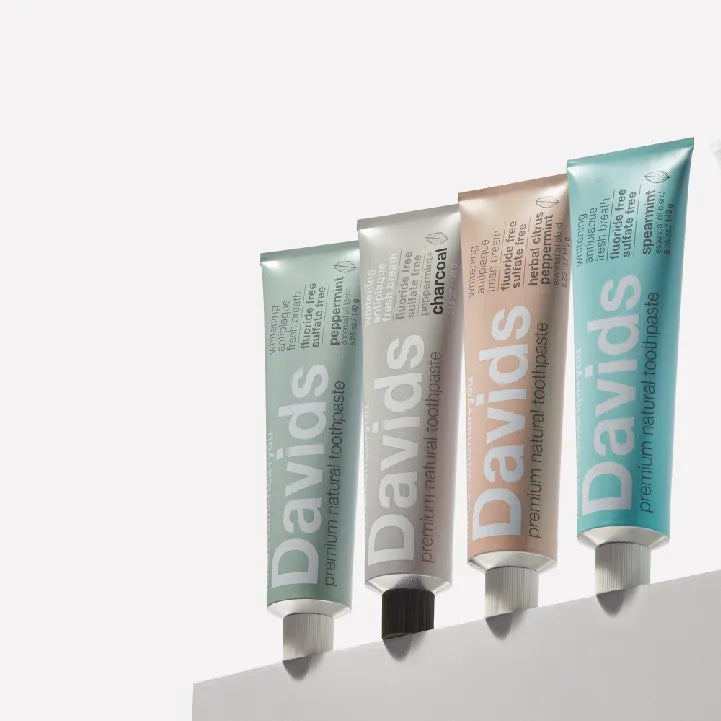 Davids 歯磨き粉 ホワイトニングトゥースペースト【ハーバルシトラスミント】149g
