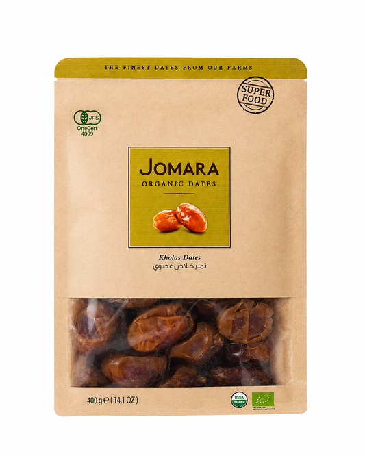 ジョマーラ　オーガニックデーツ　カラース種　400ｇ
