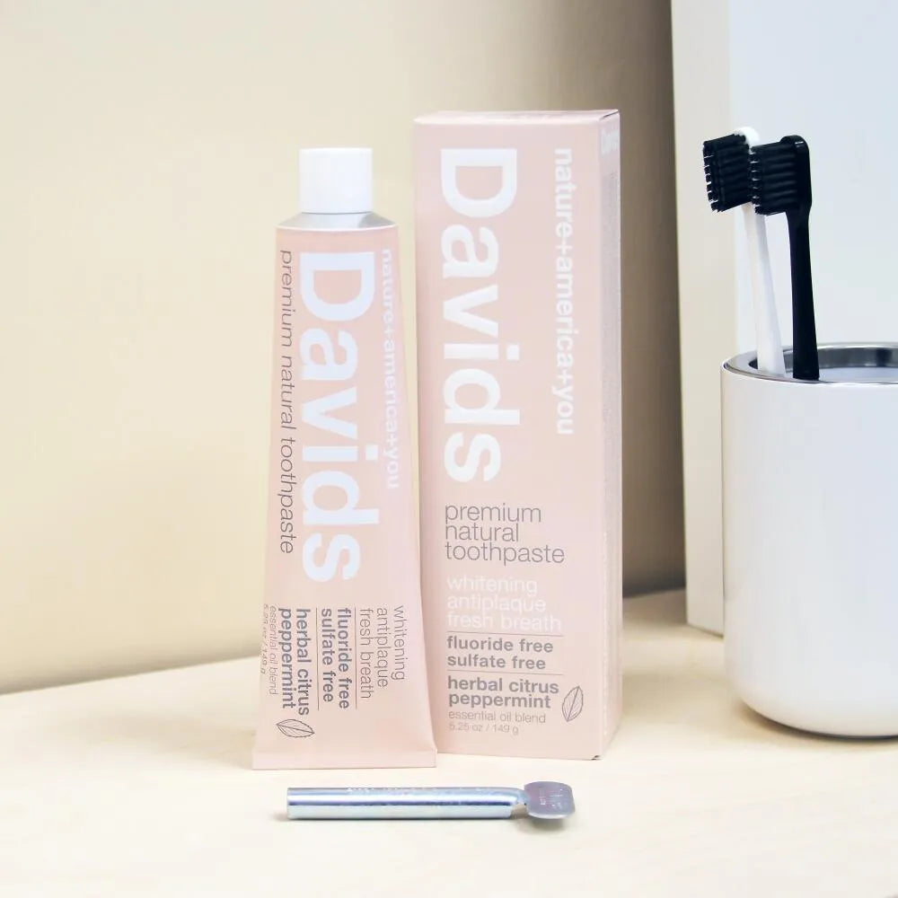 Davids 歯磨き粉　ホワイトニングトゥースペースト【ハーバルシトラスミント】149ｇ