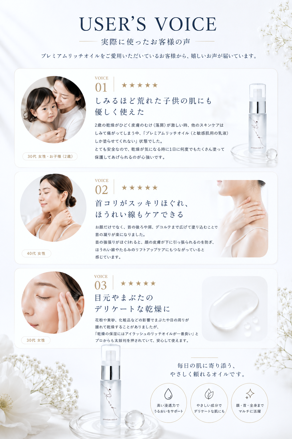 プレミアムリッチオイル　30ｍｌ